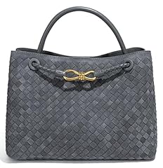 Suede woven tote for sale  Delivered anywhere in USA 