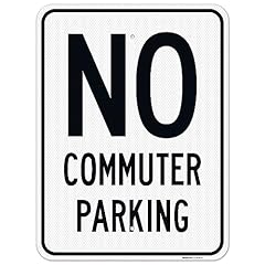 Commuter parking sign for sale  Delivered anywhere in USA 