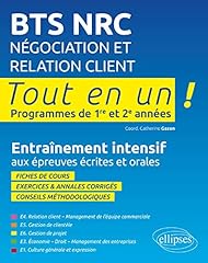 Bts nrc négociation d'occasion  Livré partout en France