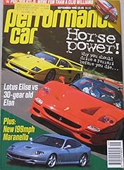 Performance car magazine for sale  Delivered anywhere in Ireland