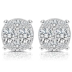 Gemqueen moissanite stud for sale  Delivered anywhere in USA 