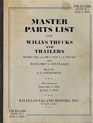 Master parts list for sale  Delivered anywhere in USA 