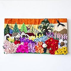 Peruvian embroidered flowers for sale  Delivered anywhere in USA 