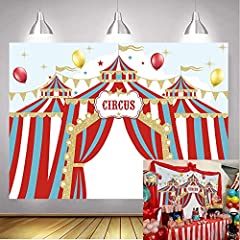 Carnevale sfondo circo usato  Spedito ovunque in Italia 