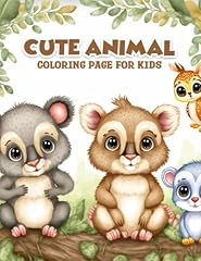Cute animal coloring for sale  Delivered anywhere in UK