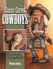 Classic carved cowboys for sale  Delivered anywhere in USA 