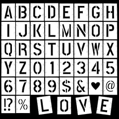 Buchstaben schablone groß gebraucht kaufen  Wird an jeden Ort in Deutschland