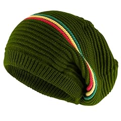 Ribbed rasta hat for sale  Delivered anywhere in UK
