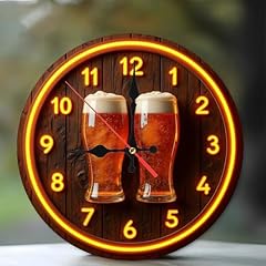 Beer clock wall for sale  Delivered anywhere in USA 
