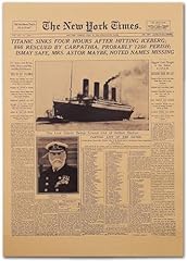 Vintage titanic poster for sale  Delivered anywhere in USA 