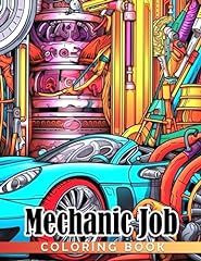 Mechanic job coloring for sale  Delivered anywhere in UK