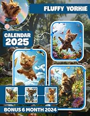 Fluffy yorkie calendar for sale  Delivered anywhere in USA 