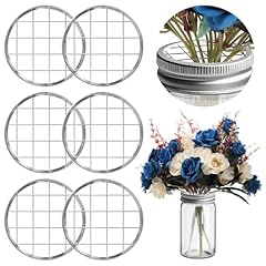 6pcs metal flower for sale  Delivered anywhere in USA 
