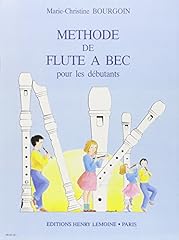 Méthode flûte bec d'occasion  Livré partout en France