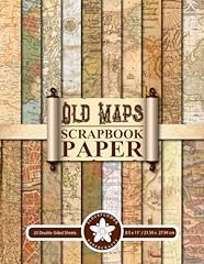 Old maps scrapbook usato  Spedito ovunque in Italia 