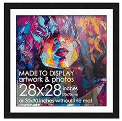 28x28 frame black for sale  Delivered anywhere in USA 