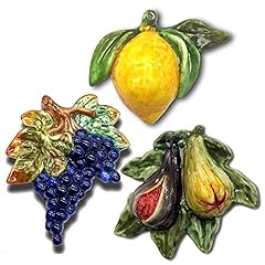 Italian ceramic fruits for sale  Delivered anywhere in USA 