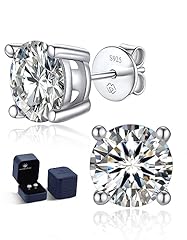 Momentwish moissanite earrings for sale  Delivered anywhere in UK