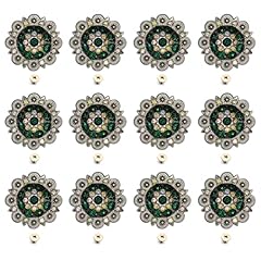 12pcs flower rhinestone for sale  Delivered anywhere in USA 