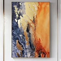 Orange blue abstract for sale  Delivered anywhere in USA 