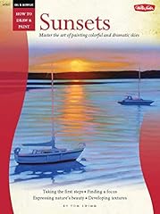 Oil acrylic sunsets for sale  Delivered anywhere in USA 