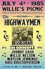 Highwaymen vintage concert for sale  Delivered anywhere in USA 