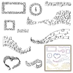 Music note clear for sale  Delivered anywhere in USA 