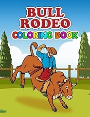 Bull rodeo coloring for sale  Delivered anywhere in Ireland