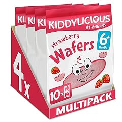 Kiddylicious strawberry wafers for sale  Delivered anywhere in UK