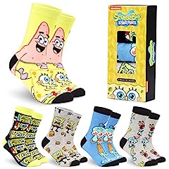 Spongebob mens socks for sale  Delivered anywhere in UK