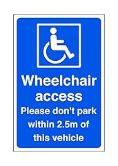 Wheelchair access required for sale  Delivered anywhere in UK