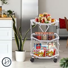 Carrello portaoggetti pieghevo usato  Spedito ovunque in Italia 