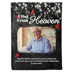 Personalized memorial blanket for sale  Delivered anywhere in UK