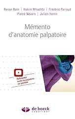 Mémento anatomie palpatoire d'occasion  Livré partout en France