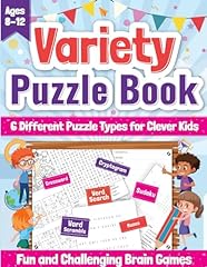 Variety puzzle book for sale  Delivered anywhere in USA 