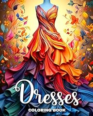 Dresses coloring book for sale  Delivered anywhere in USA 