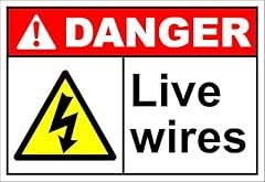 Live wires danger for sale  Delivered anywhere in USA 