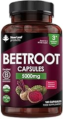 Beetroot capsules 5000mg for sale  Delivered anywhere in UK