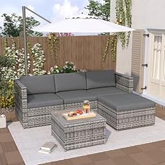 Merax polyrattan lounge gebraucht kaufen  Wird an jeden Ort in Deutschland