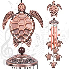Used, Solawindchime Outdoor Sea Turtle Wind Chimes, Turtle for sale  Delivered anywhere in USA 