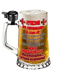 Boccale birra vetro usato  Spedito ovunque in Italia 