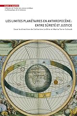 Limites planétaires anthropoc d'occasion  Livré partout en France