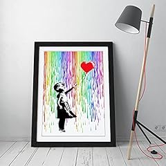 Canvasartshop banksy balloon for sale  Delivered anywhere in UK