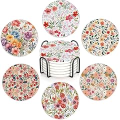 Pcs coasters drinks for sale  Delivered anywhere in USA 