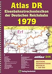 Atlas 1979 eisenbahnstreckenle gebraucht kaufen  Wird an jeden Ort in Deutschland