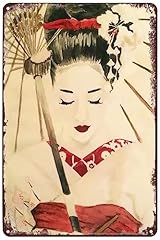 Japanese geisha metal for sale  Delivered anywhere in USA 