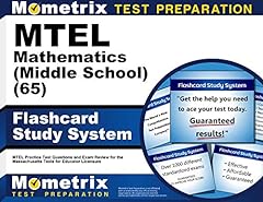 Mtel mathematics flashcard for sale  Delivered anywhere in USA 