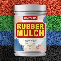 Multicolor rubber mulch for sale  Delivered anywhere in UK