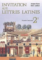 Invitation lettres latines d'occasion  Livré partout en France