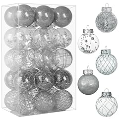 Clear christmas ball for sale  Delivered anywhere in USA 